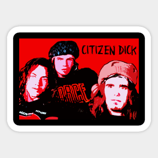 citizen dick Sticker